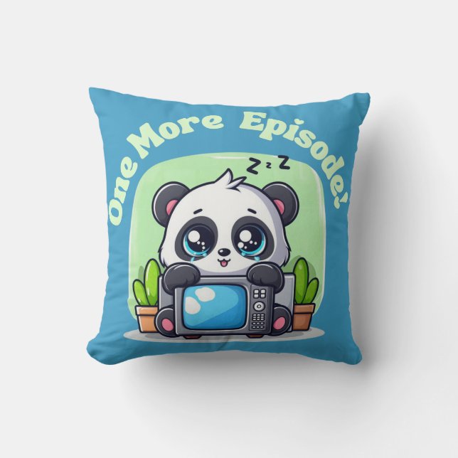 Just One More Episode Cushion (Front)