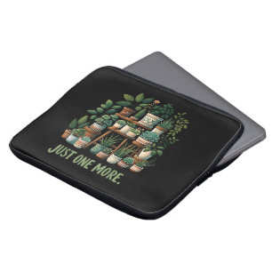 Just one More Funny Plant Indoor Flower Laptop Sleeve