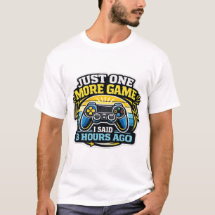 Just One More Game Retro Sunset T-Shirt