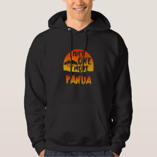 Just One More Panda Inspirational Endangered Anima Hoodie