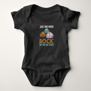 Just One More Rock - Wait I See A Rock Baby Bodysuit