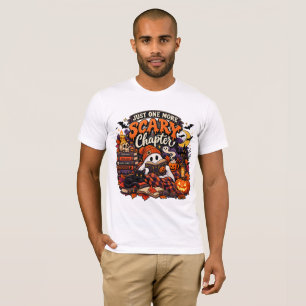 Just One More Scary Chapter Halloween Book Lover T-Shirt