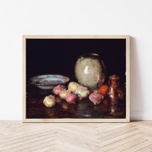 Just Onions   William Merritt Chase Poster