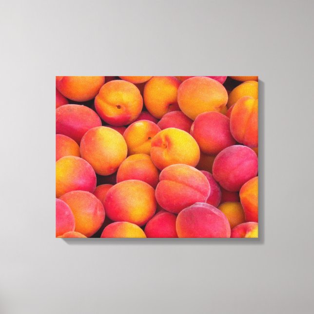 Just Peachy Canvas Print (Front)