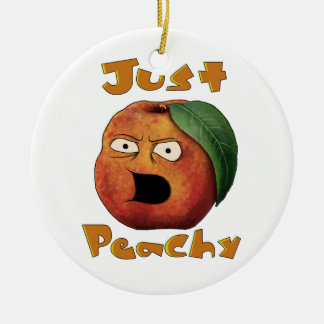 Just Peachy Ceramic Tree Decoration