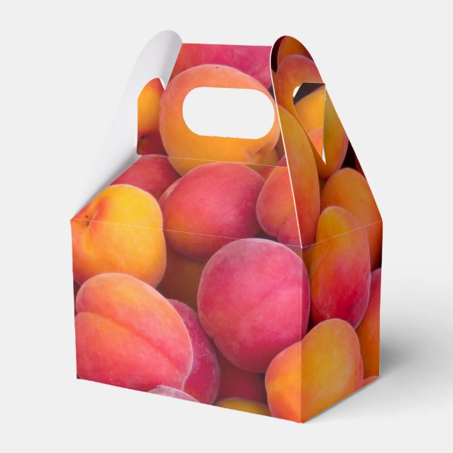 Just Peachy Favour Box (Front Side)