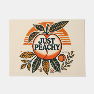 Just Peachy peaches Doormat