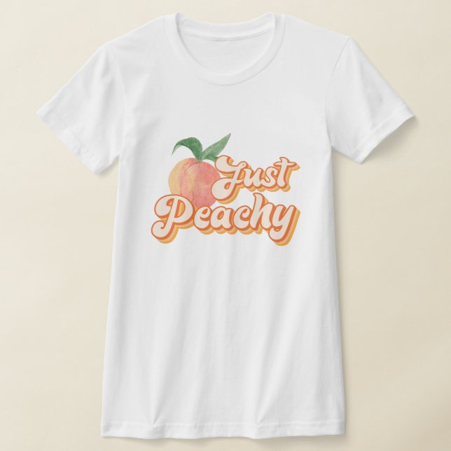Just Peachy T-Shirt (Laydown)