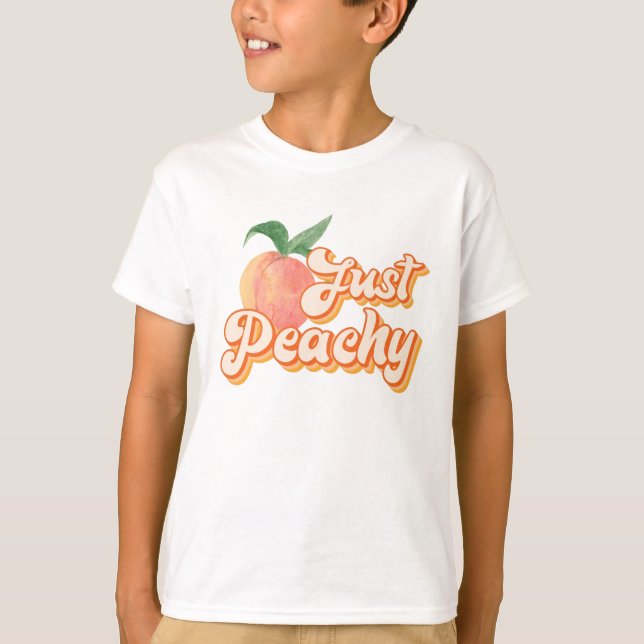 Just Peachy T-Shirt (Front)