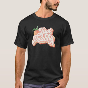 Just Peachy Vintage Retro Just Peachy Retro 70s 80 T-Shirt
