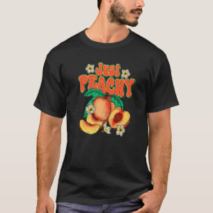 Just Peachy Vintage Summer Peach T-Shirt