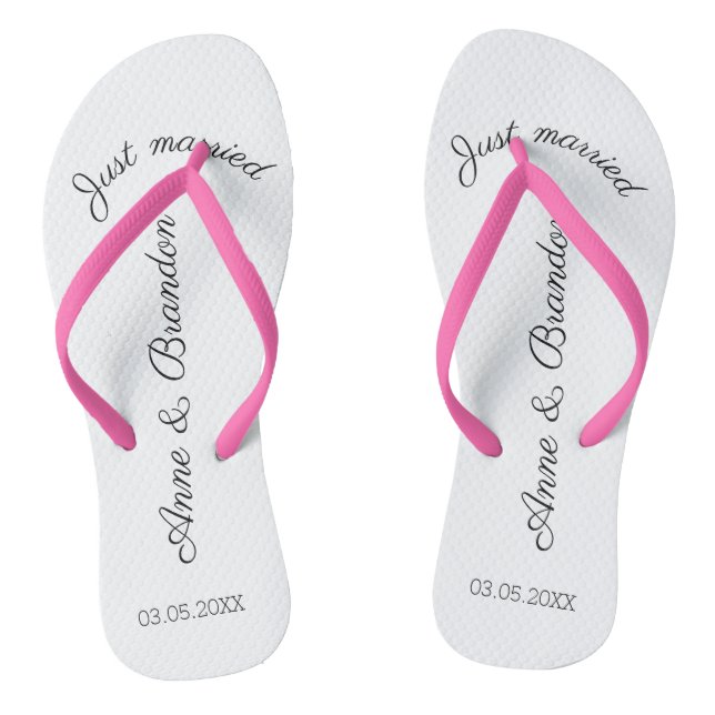 just personalizable jandals (Footbed)