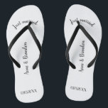 just personalizable jandals<br><div class="desc">Personalizable Flip Flops as a gift for the bridal couple.</div>