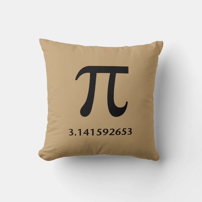 Just Pi Nothing More, Thinking of You Cushion (Front)