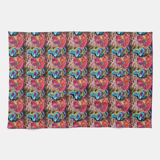 Just Plain Silly Tea Towel (Horizontal)