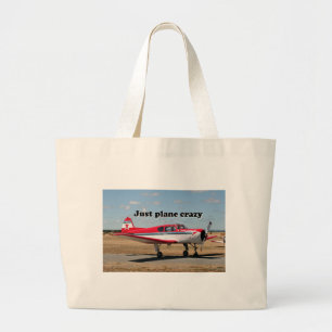 Just plane crazy: Yak aircraft Large Tote Bag