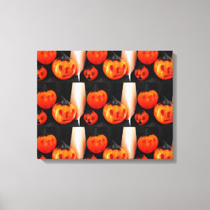 Just pumpkins canvas print