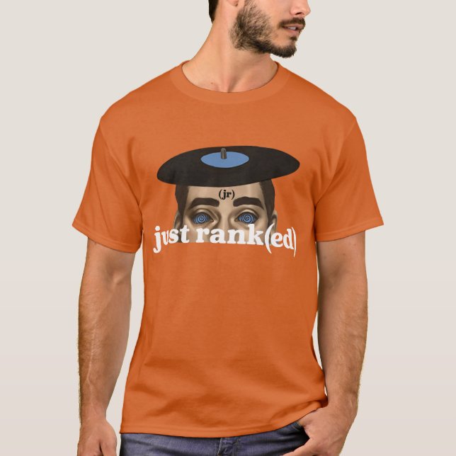 Just Ranked Head Logo Tee (Front)