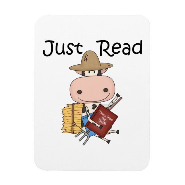 Just Read Magnet (Vertical)