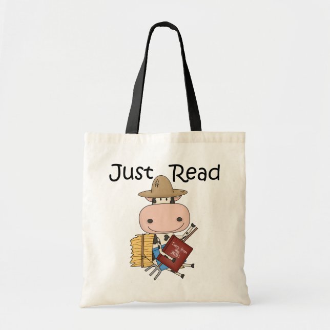 Just Read Tote Bag (Front)