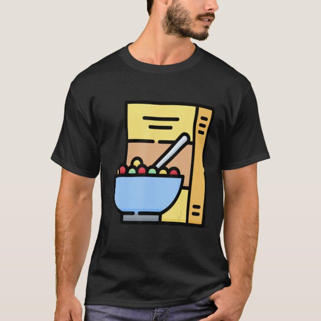 Just Really Like Breakfast Cereal OK Cereal 1 T-Shirt (Front)