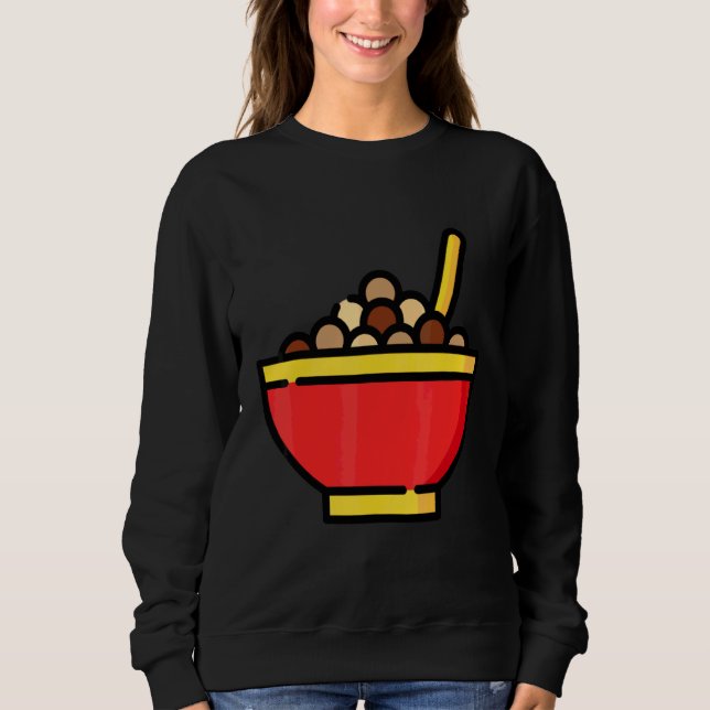 Just Really Like Breakfast Cereal OK Cereal 2 Sweatshirt (Front)