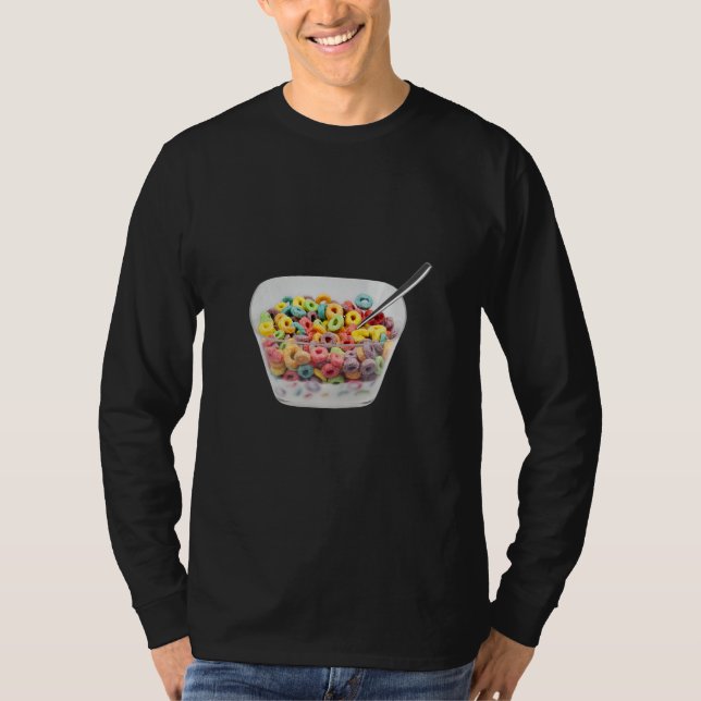 Just Really Like Breakfast Cereal OK Cereal 6 T-Shirt (Front)