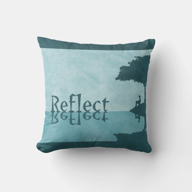 Just Reflect Pillow (Front)