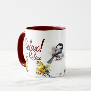 Just Relax/Bird Modern Mug
