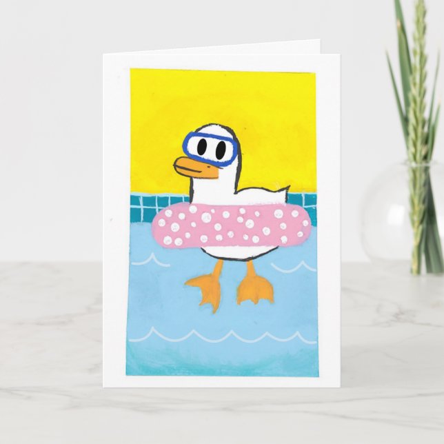 Just Relax funny greeting card (Front)