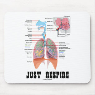 Just Respire Mouse Pad
