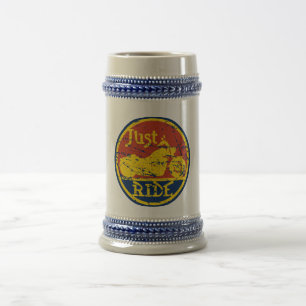 Just Ride Beer Stein