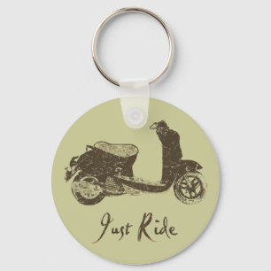 Just Ride Key Ring