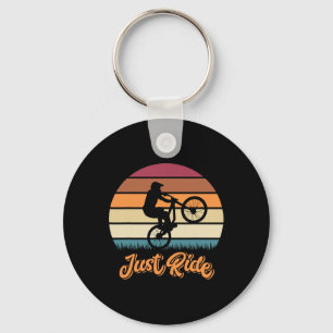 Just Ride Mtb Mountain Bike Gifts For Mountain Bik Key Ring