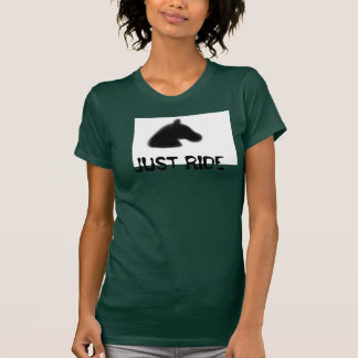 "Just Ride" Racer-Back Tank