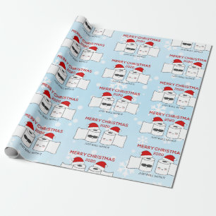 Just Roll With It Toilet Paper Wrapping Paper
