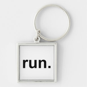 Just Run Key Ring