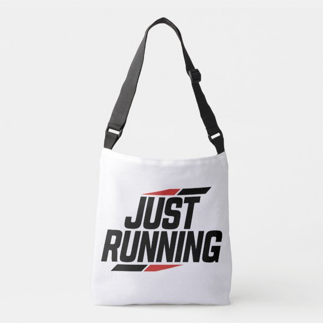 Just Running for Sportsman Crossbody Bag (Front)