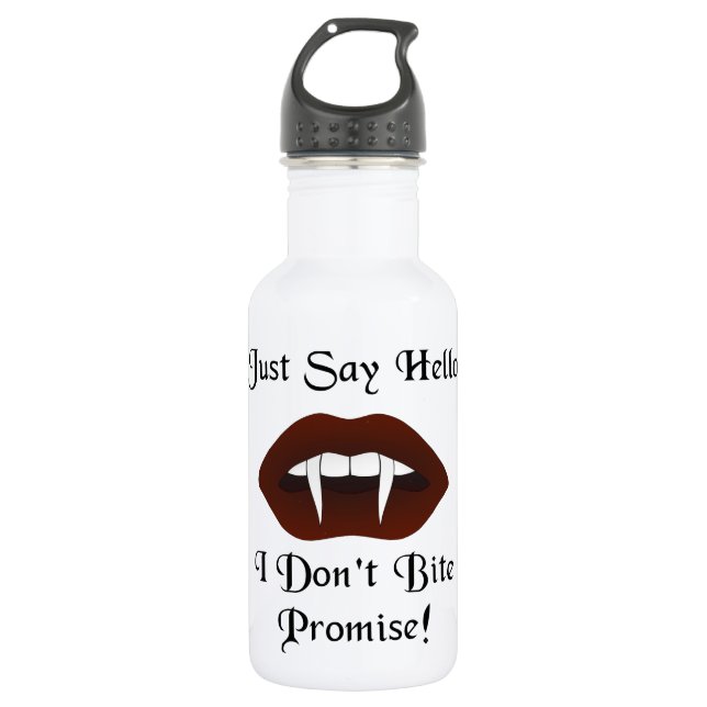 Just Say Hello 532 Ml Water Bottle (Front)