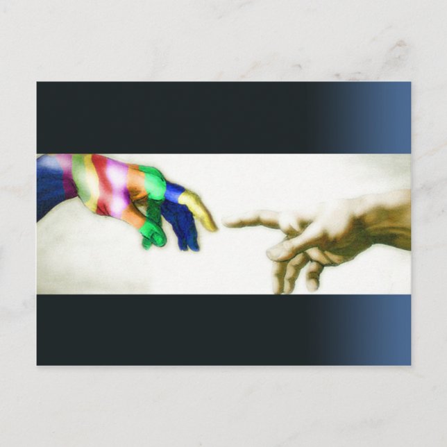 Just say Hello Postcard (Front)