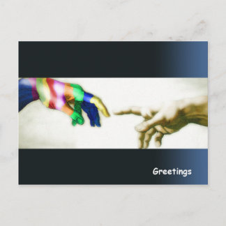 Just say Hello Postcard