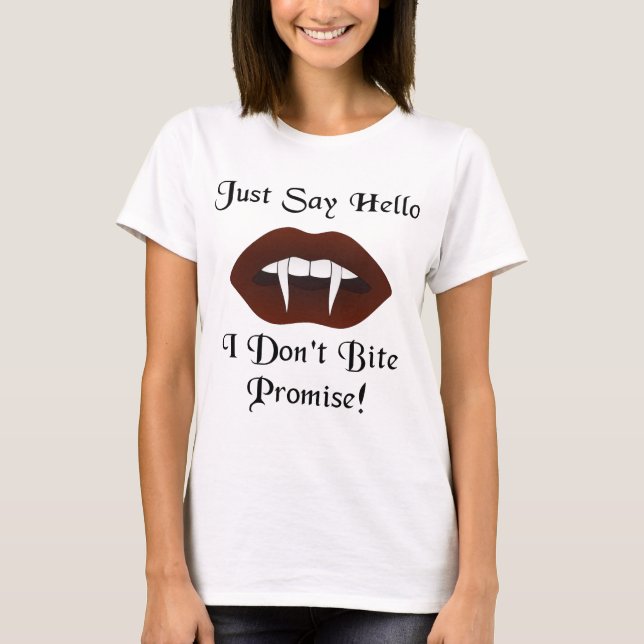 Just Say Hello T-Shirt (Front)