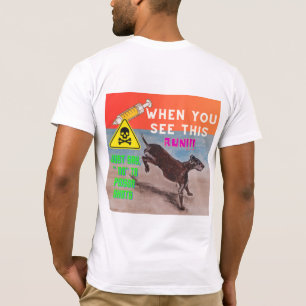 just say no! horse kicking T-Shirt