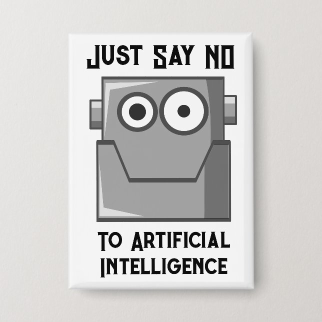 Just Say No to Artificial Intelligence (Front)