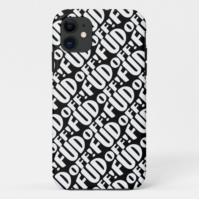 Just Say No To Crypto Fud - FUD OFF! Case-Mate iPhone Case (Back)
