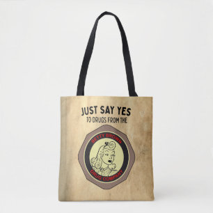 "Just Say Yes/Betty Brown" Tote Bag