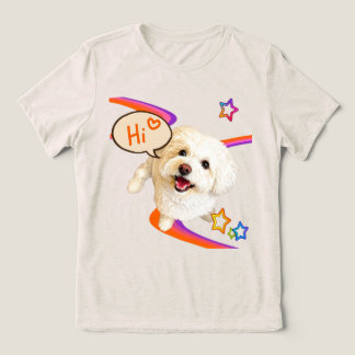 Just Saying "Hi" Tri-Blend Shirt