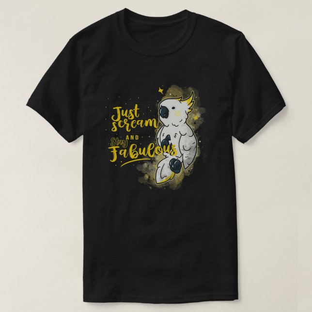 Just Scream T-Shirt (Design Front)