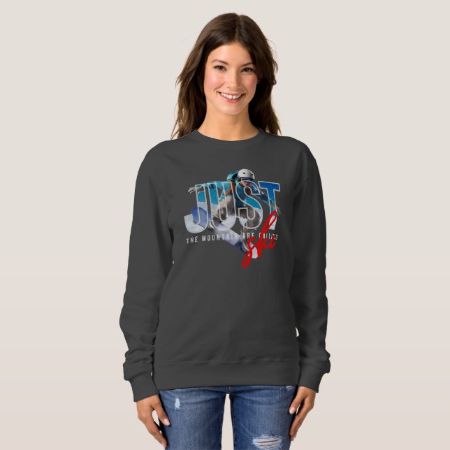 Just Ski | Women's Sweatshirt (Front Full)