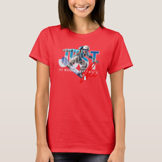 Just Ski | Women's T-Shirt (Front)